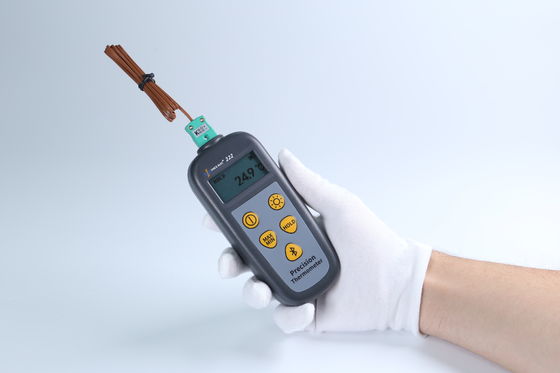 温度測定用の単チャンネルデジタルT型熱対温度計