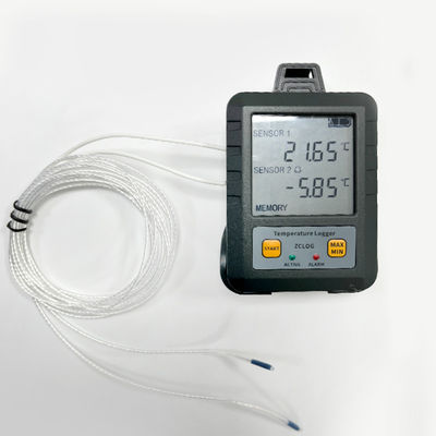 工業用高温K型ダブルチャネルデジタル温度計-270-1372