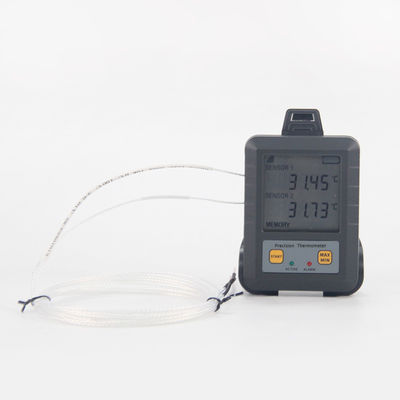 185g 温度試験用二チャネルPT100 PT1000 プラチナ耐性 RTD 温度計