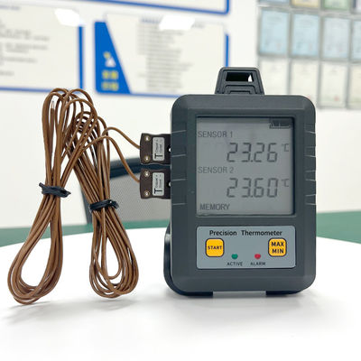 工業用2チャネルT型熱対温度計 温度範囲 -100〜400C