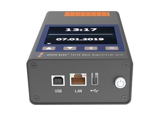 現地温度スキャン用の 16チャネルデータ収集ユニット