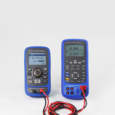2つの独立チャネル 入力出力 プロセスの校正器 208*95*45mm 610g 0.01%精度