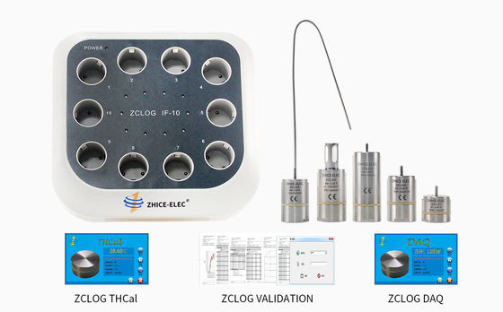 高精度無線気温圧データロガー Zhice-elec ZC02TPS アダプタ付き