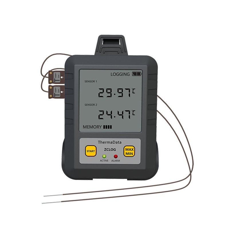 97*72*31mm グレー Wifi 温度と湿度データ ロガー -40-100 C 度 0-100%RH