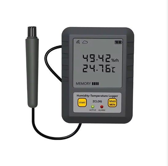 薬剤産業 WIFI LCDディスプレイ 温度と湿度データログガー センサー97*72*31mm